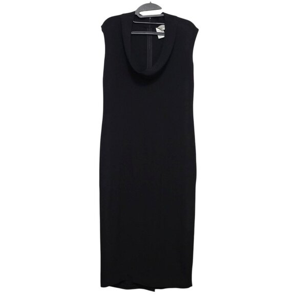 MAXMARA Sleeveless Shift Maxi Dress Sleeveless Deep V Long Shift - Picture 5 of 13